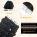 Deep Water Wave Tape In Hair Extensions 50g Human Hair 100% Remy Seamless Skin Weft_voghion.com