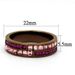 TK2837 - IP Coffee light Stainless Steel Ring with Top Grade Crystal in Multi Color_voghion.com