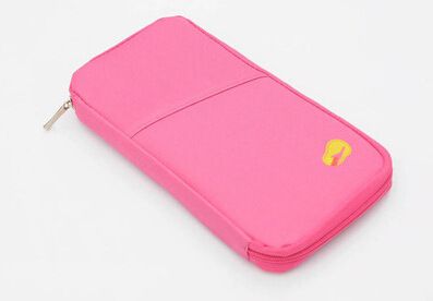 Suport card multifuncțional ambreiaj pentru pașaport de călătorie suport bilet organizator geantă de depozitare pentru bărbați și femei_voghion.com