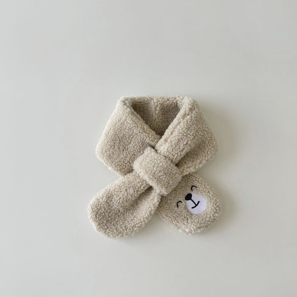 Guanti invernali per bambini, simpatici cartoni animati, sciarpa di peluche per bambini e bambine_voghion.com