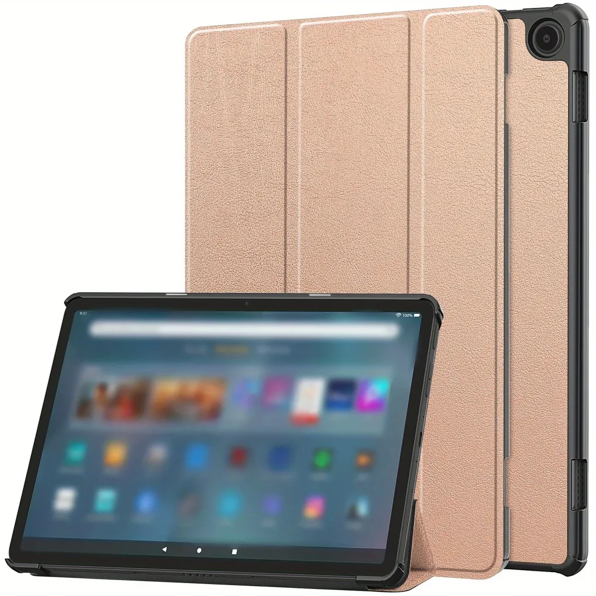 Funda protectora para tableta Lenovo M10 (3.ª generación) 328 de 10,1 pulgadas para Lenovo M10 Plus de 3.ª generación de 10,6 pulgadas, carcasa rígida plegable con función de suspensión_voghion.com
