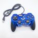 Controlador de jogo de vibração USB com fio para computador doméstico transparente e colorido_voghion.com