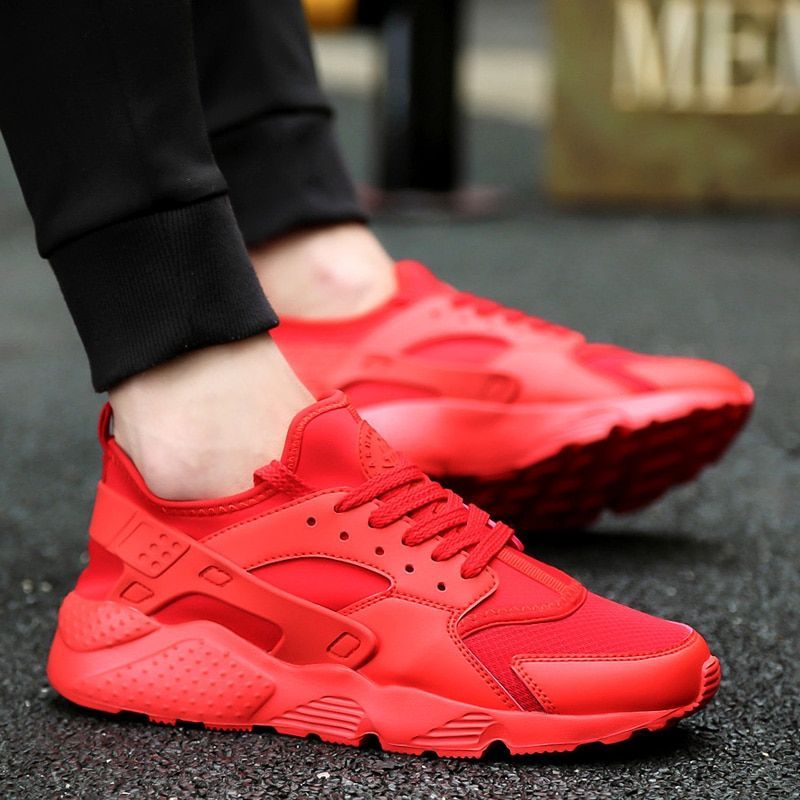 NIOHE Nye sneakers Sneakers Luftpude Løbe Mænd Casual Unisex sko Åndbar Snørebånd Chaussure Homme_voghion.com