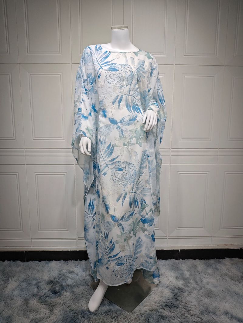 Vêtements pour femmes Dubaï Robe élégante Pullove Vêtements du Moyen-Orient Abaya_voghion.com
