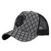 Unisex Metal label R baseball cap R mesh cap Duck cap Mesh visor Breathable cap Mesh cap_voghion.com