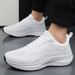 Weiße Wanderschuhe für Herren, atmungsaktiv, lässig, leicht, Laufschuhe, Basketball-Sneakers, männlich, hochwertige Sportschuhe, Herren-Sneakers_voghion.com
