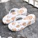 Flip-Flops mit dicker Sohle für Damen, rutschfeste Sandalen und Hausschuhe für Damen im neuen Stil, koreanische Version, Sommer-Graffiti-Hausschuhe 2023 für Damen_voghion.com