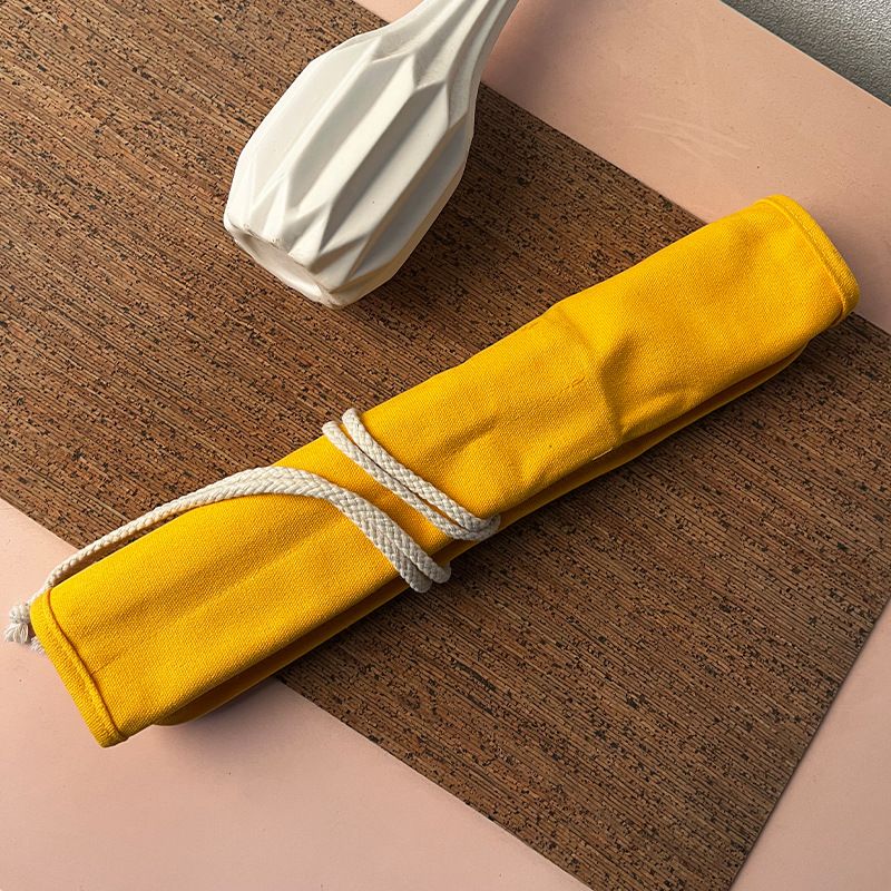 Canvas Bag Edge Large Capacity Brush Filing Bag Gouache Oil Painting Brush Curtain Insert Brush Bag Painting Brush Bag Filing Bag_voghion.com