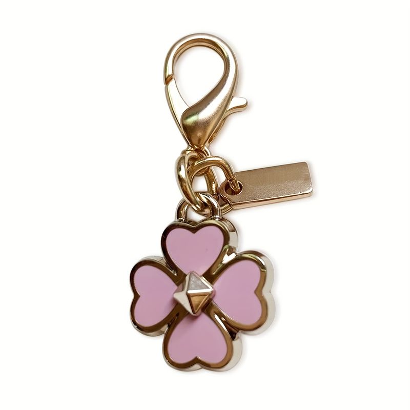 Süßer herzförmiger Blumen Schlüsselanhänger, Kirschtaschenanhänger, Handtaschenanhänger, Schlüsselanhänger Zubehör_voghion.com