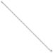 Sterling Silver 2.9mm Diamond-cut Long Link Cable Chain_voghion.com