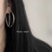 2020 New Trendy Hoop Chain Earrings For Women, Hip-Hop Korean Style, Versatile Ear Jewelry_voghion.com