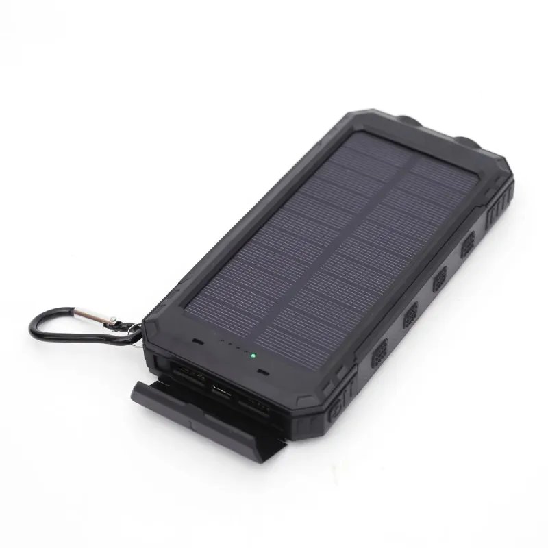 20000 MAh Solar-Po Large Capacity, Portable Charger, Compatible With IOS Android USB-A And USB-C Fast Charging_voghion.com