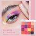Palette di ombretti Multi-colori Texture cremosa e vellutata Kit per il trucco degli occhi 16 colori Palette di ombretti setosi e delicati_voghion.com