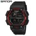 Digital Sports Watch With Multifunction, Waterproof, Night Light, Stopwatch, Alarm, And Durable Resin Strap Waterproof Luminous Watch_voghion.com