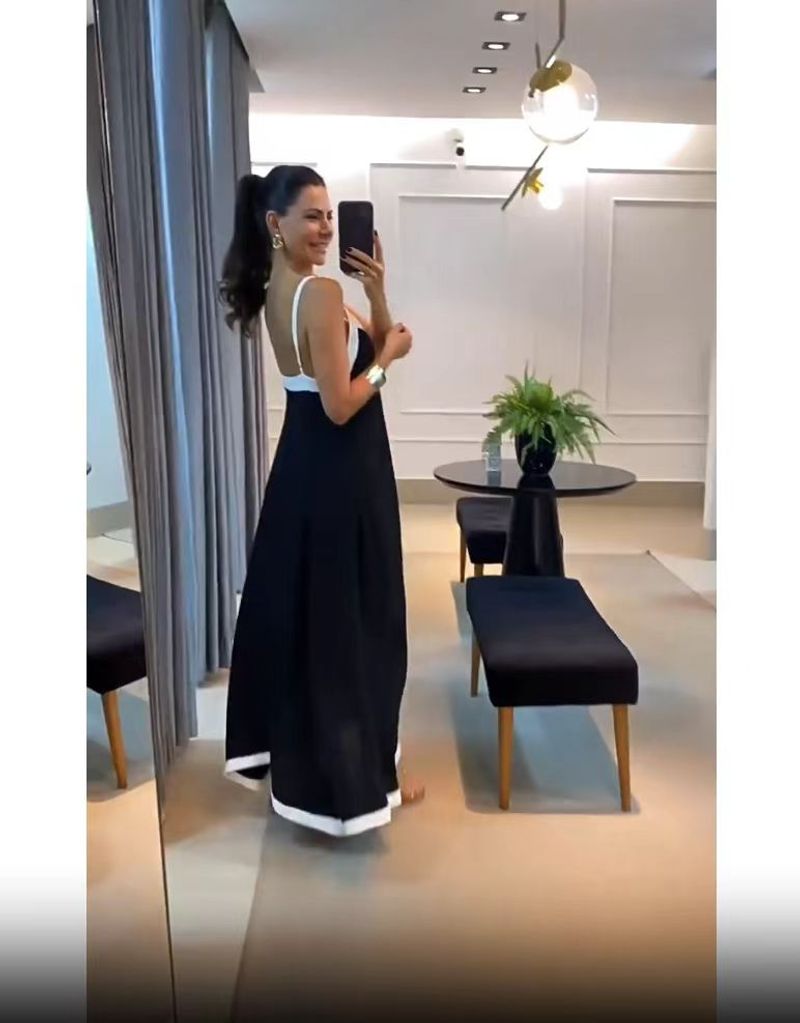 Plus Floral Embroidered Short V Off Midi Mini Winter High Affordable Tie Solid Printed Wrinkle Breathable Gown Synonyms_voghion.com