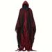 1pc Spooky Halloween Costume Cloak - Skeleton, Ghost, Zombie Themed Outfit with Mask and Accessories - Chamber of Secrets, and Haunted House Parties_voghion.com
