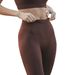 Yoga-Leggings für Damen mit dreidimensionalem Streifenmuster, einfarbig_voghion.com