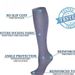 2025d Sportowe, elastyczne skarpety uciskowe modelujące piękne nogi i łydki, długie rurki_voghion.com
