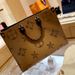 2024 New Trendy Women's Double sided Colored Shopping Genuine Leather One Shoulder Handheld Big Tote Bag_voghion.com
