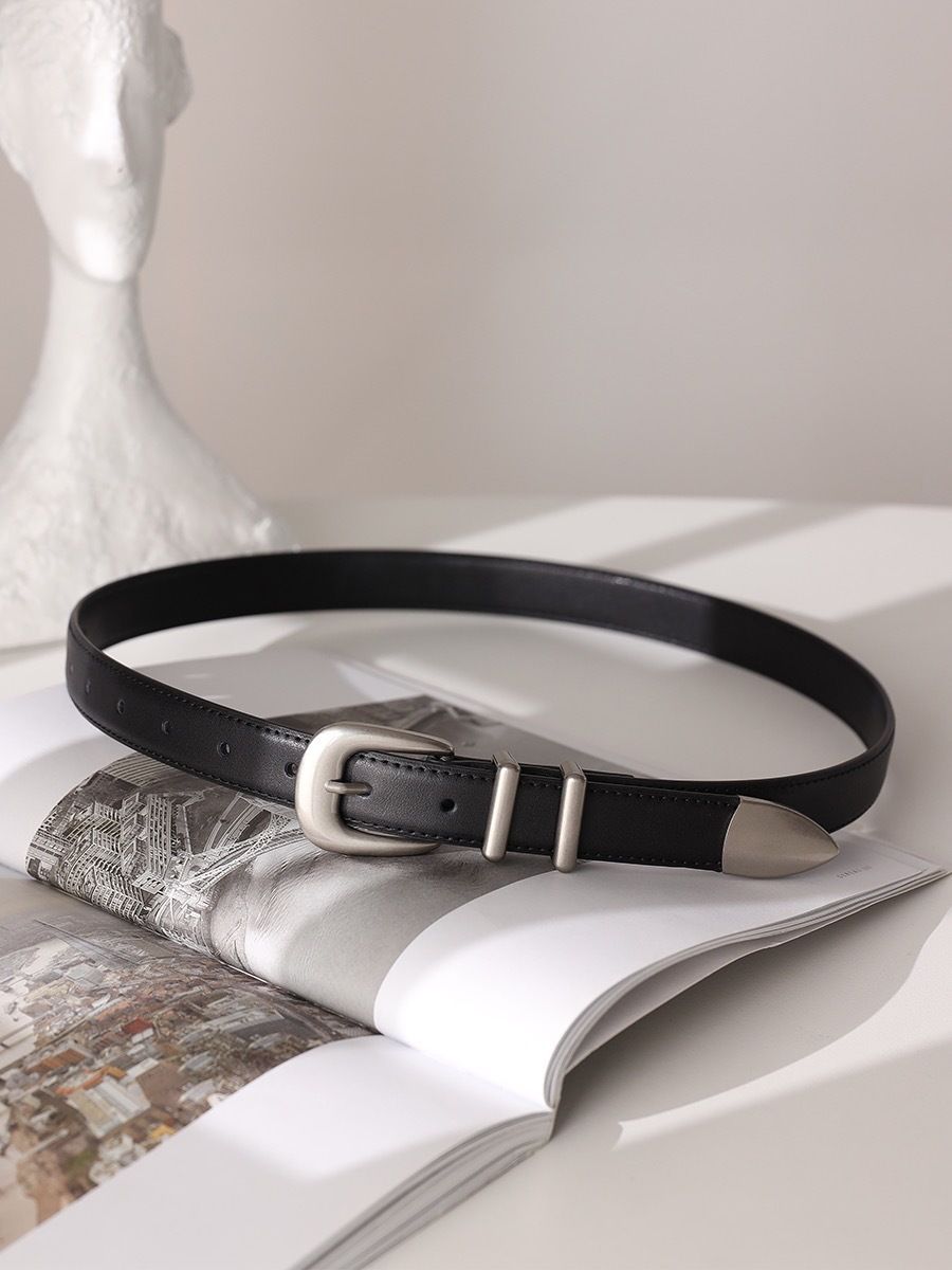 Sommer Neue frauen Einfache Dekorative Vielseitig Abnehmen Reine Leder Gürtel Für Jeans_voghion.com