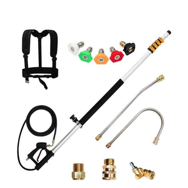 Pistola per lavaggio a pressione telescopica alta 24 piedi_voghion.com