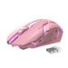 New Silent Cute Glowing Pink Wireless Charging Gaming Mechanical Mouse_voghion.com
