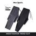 Wear wear-resistant stain-resistant construction site Ice Silk large size casual loose sports pants summer quick-drying thin long pants_voghion.com