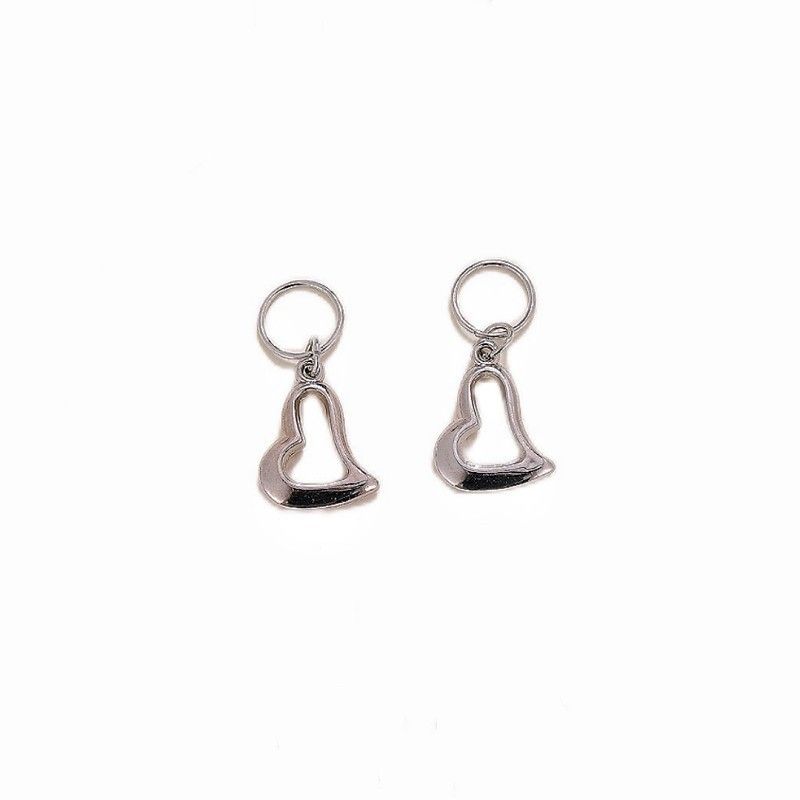 Stylish Unique Cross & Snake & Heart Pendant Hair Rings, Metal DIY Accessories For Bags & Clothes_voghion.com
