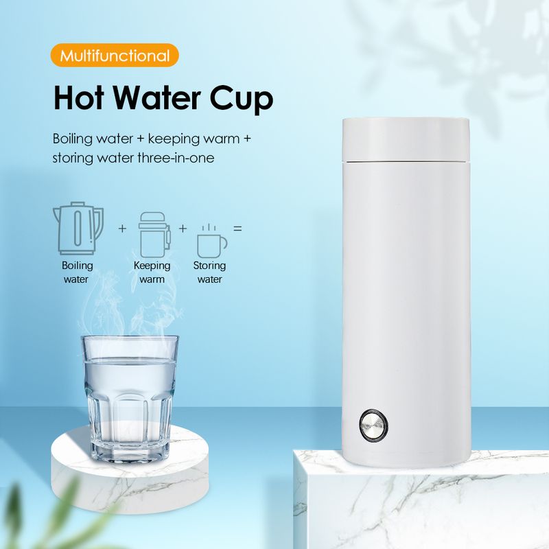 Portable Electric 400ml Kettles With Smart Temperature Control Cup Make Tea Coffee Travel Boil Water Kettl_voghion.com