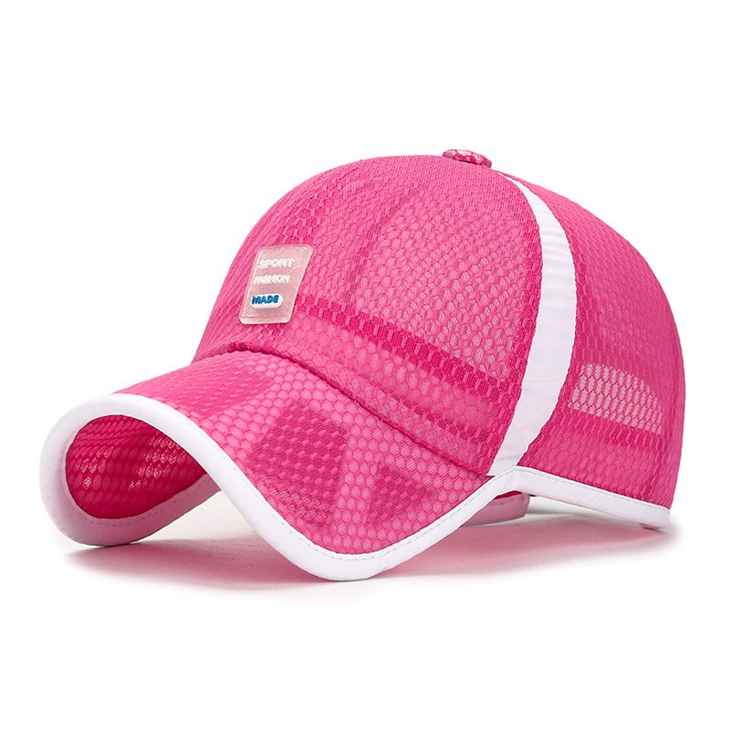 Breathable Children Baseball Cap Summer Sun Adjustbale Mesh Dad Hat For Boys Girls_voghion.com