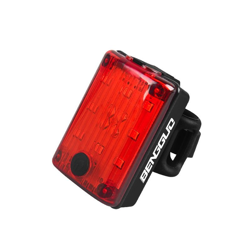 Luces traseras de bicicleta, bicicletas de montaña, carga USB, conducción nocturna al aire libre, luces de advertencia de alto brillo, fruta que rebota_voghion.com