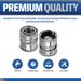 ESSENTIAL WASHER 3/4 Stainless Steel Garden Hose Check Valve Quick Connect Fitting (3 Pack)_voghion.com