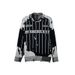 YWFG Men's Vintage Color Block Striped Sweater Oversized Distressed Knit Pullover Casual Long Sleeve Crewneck_voghion.com