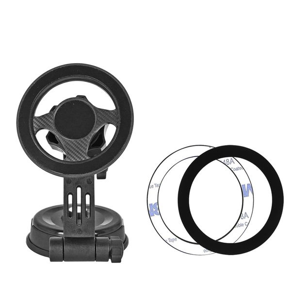 Magnetic suction mobile phone rack car magnet mobile phone rack applicable car instrument panel display rack XK_voghion.com