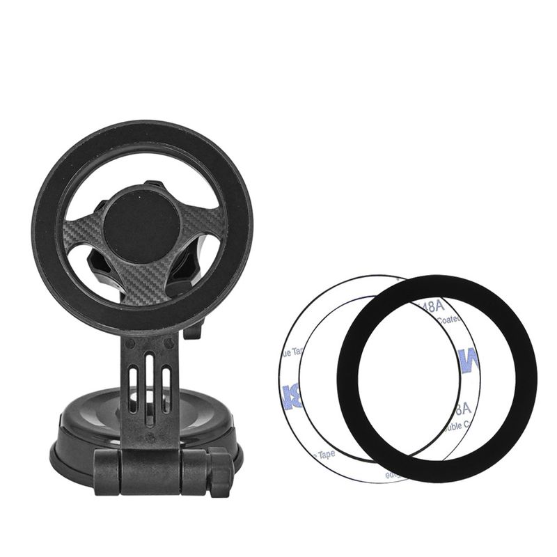 Magnetic suction mobile phone rack car magnet mobile phone rack  applicable car instrument panel display rack XK_voghion.com