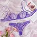 Reggiseno intimo da donna in pizzo fresco e sexy, confezione da 2, multicolore_voghion.com