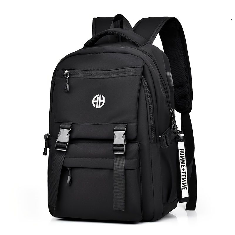 Multifunktionaler, modischer, lässiger, verstellbarer Rucksack mit großem Fassungsvermögen für den täglichen Pendelverkehr_voghion.com