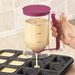 900ml Batter Separator Pancake Batter Dispenser With Measuring Label And Squeeze Handle Bracket Cookie Cake Waffles Batter_voghion.com