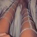 Fashion Nightclub Personality Rhinestones Full Diamond Inlaid Diamond Multi Layer Leg Chain Leg Decoration Sexy For Night Out Party Wedding_voghion.com