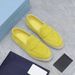 Suede British Style Slip-On Women's Internet Celebrity Pointed Toe Loafers Moccasins_voghion.com