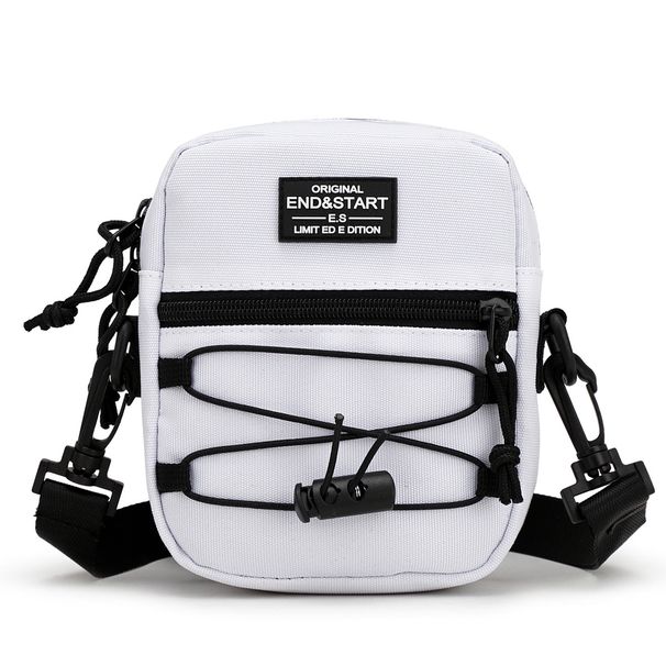 Men's Small Satchel Trendy Brand Mobile Phone Messenger Bag Ins Function Diagonal Straddle Backpack Casual Multi-functional Shoulder Bag_voghion.com