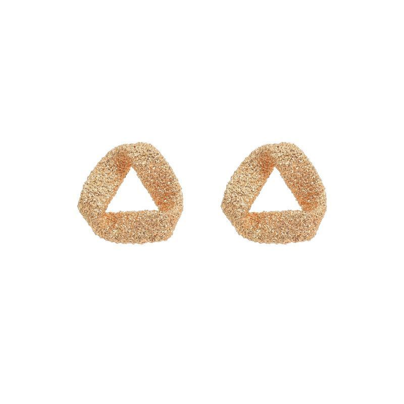 European American New Commuter Light Texture Personalized Geometric Triangle For Women Simple And Versatile Fashion_voghion.com