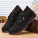 Man Sports Running Shoes Synthetic Canvas Versatile Easy To Clean Sneakers Footgear_voghion.com