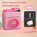 【High Quality】 Instant HD Printing Photo High Definition Single Dual Lens Shooting Camera_voghion.com