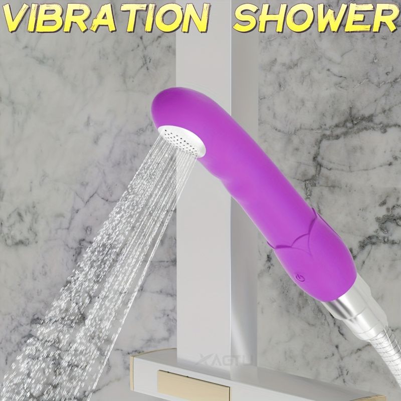 G-Punkt-Vibrator, geräuscharm, Sexspielzeug für Frauen mit 10 Vibrationsmodi, vibrierender Dildo aus weichem Silikon, Klitoris- und Brustwarzenmassagegerät zum Duschen und Reinigen_voghion.com