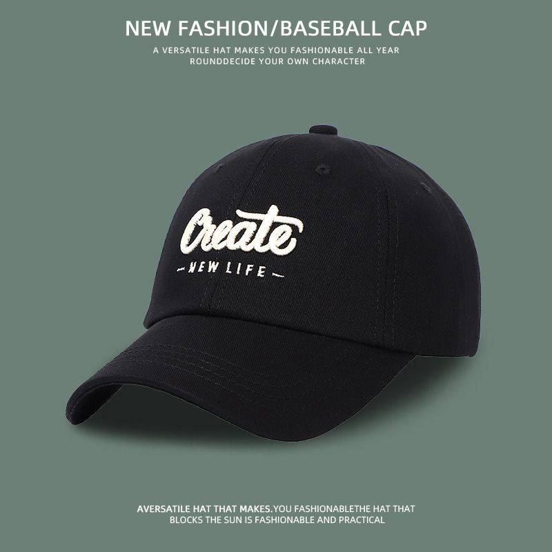 Adjustable Fashion Baseball Cap Unisex Outdoor Sun Hat With UV Protection_voghion.com