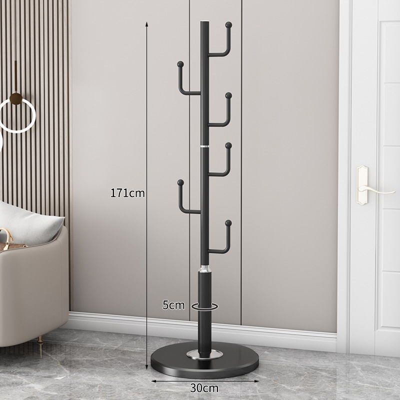 Marble Light Luxury Coat Simple Floor-standing Bedroom Living Room Minimalist Modern Bag And Clothes Rack For Home Use_voghion.com