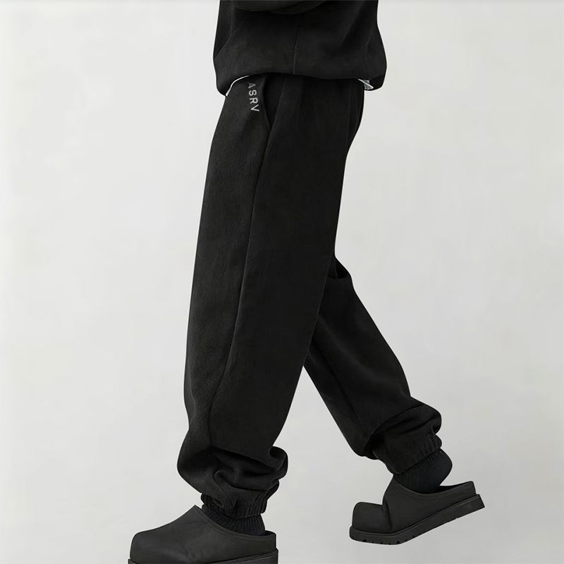 Freizeithose mit Fleecefutter für Herren – Winterhose mit geradem Bein für alltäglichen Komfort und Stil (mehrere Farben und Größen)_voghion.com