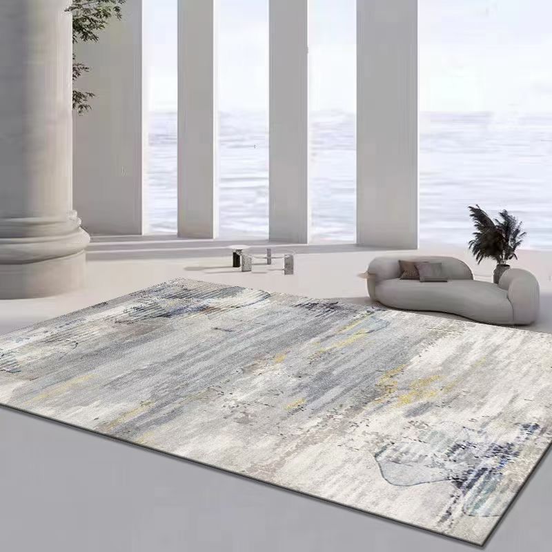 Tappeto moderno minimalista – Texture morbida simile al velluto (80x120 cm-200x300 cm, geometrico neutro, per divano e camera da letto)_voghion.com