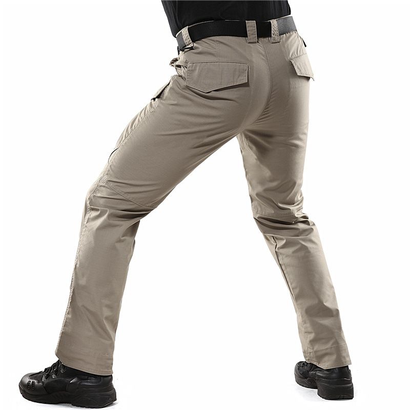 Pantalon tactique Commander pour homme, imperméable, motif camouflage, idéal pour l'entraînement en plein air, la randonnée, la chasse et les activités urbaines._voghion.com